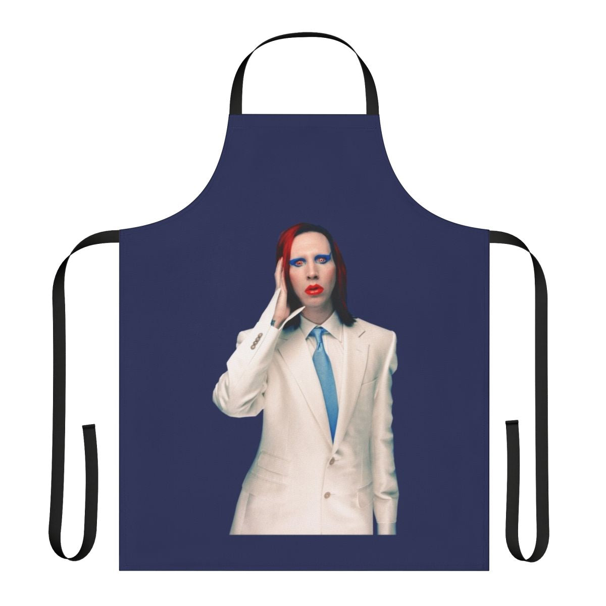 Marilyn Manson Mechanical Animals inspired apron