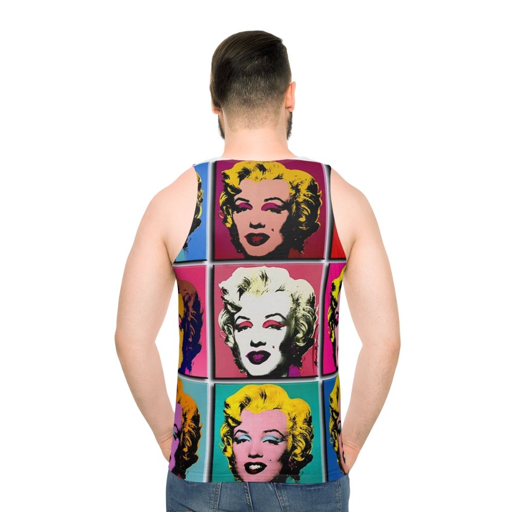 Marilyn Monroe Abstract Art Deco Pop Art Print Unisex Tank Top