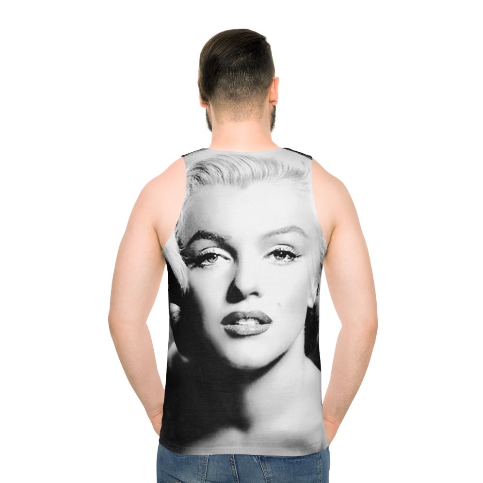 Vintage Marilyn Monroe Black and White Portrait Tank Top