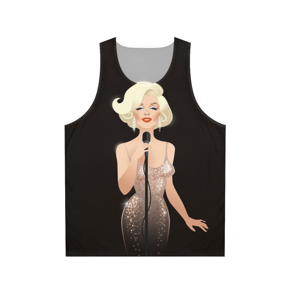 Marilyn Monroe "Happy Birthday Mr. President" Unisex Tank Top