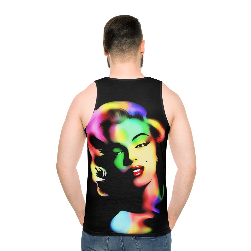 Marilyn Monroe Rainbow Pop Art Unisex Tank Top