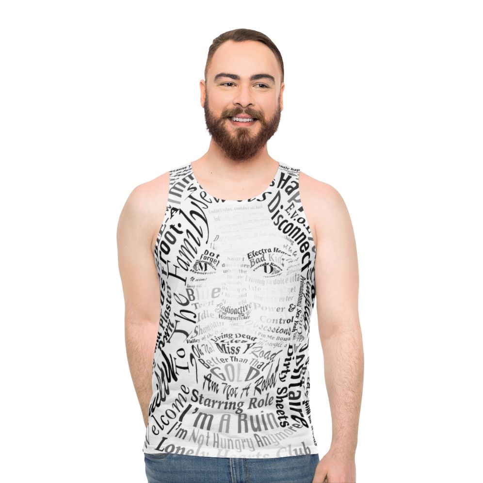 Marina The Diamonds Electra Heart Unisex Tank Top