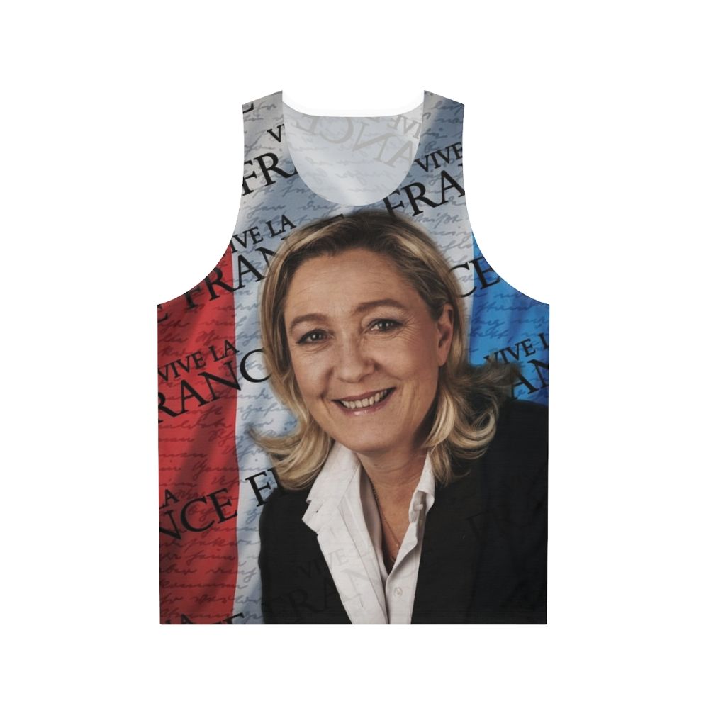 Marine Le Pen France Election Unisex Tank Top