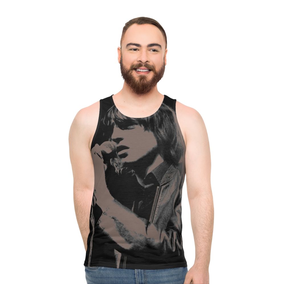 Mark E Smith of The Fall Indie Band Unisex Tank Top