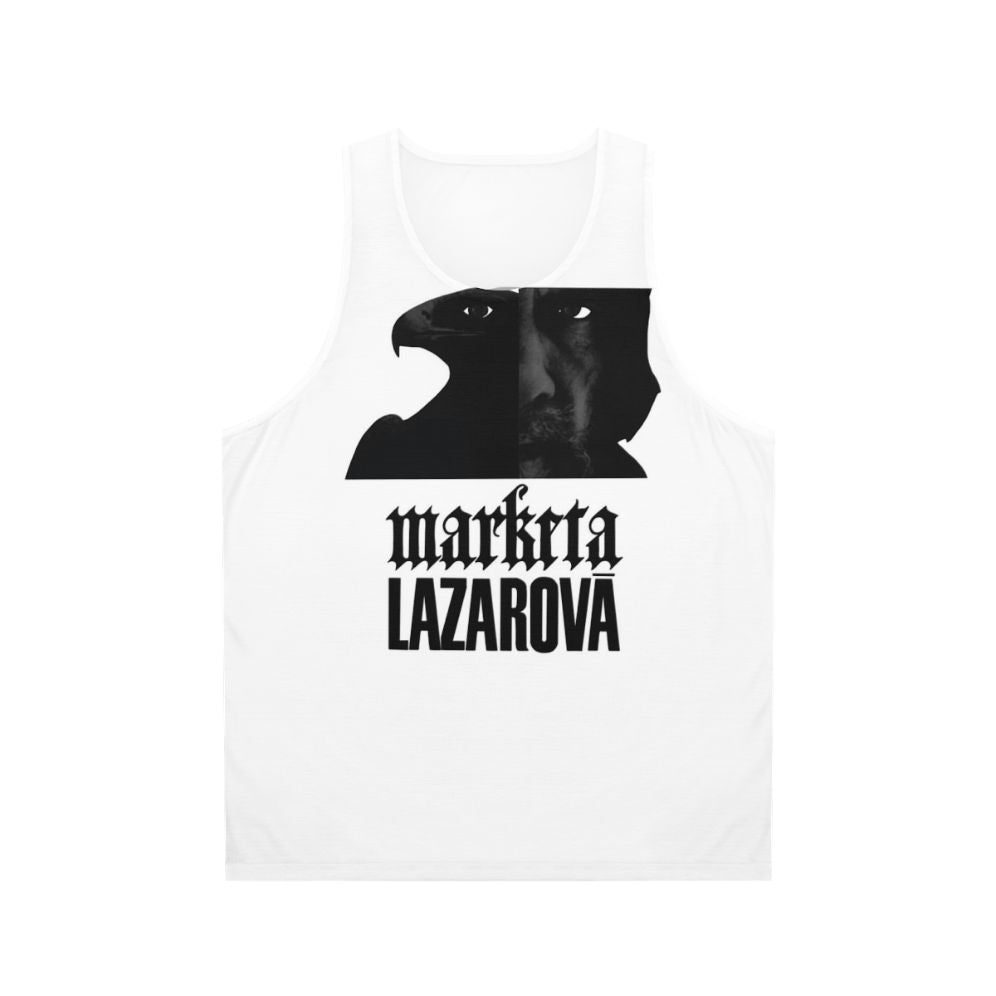 Marketa Lazarova unisex tank top