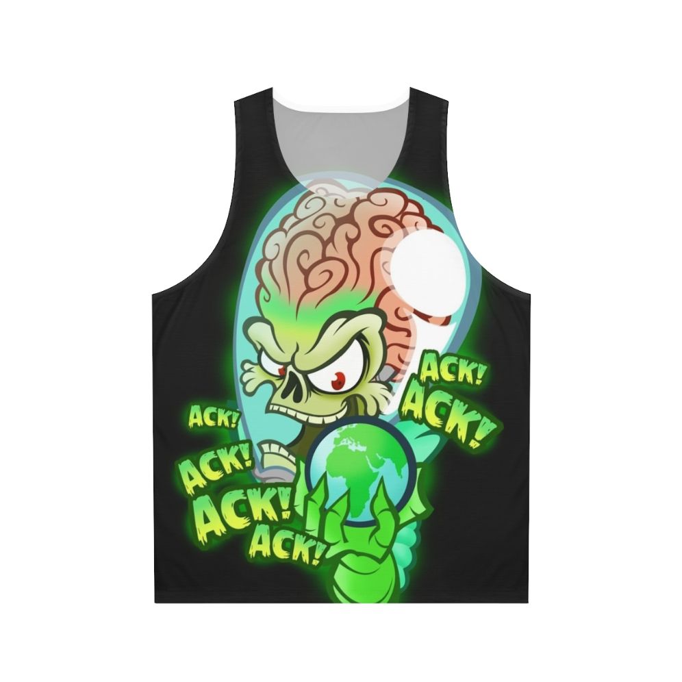 Unisex 'Mars Attacks' sci-fi movie themed tank top