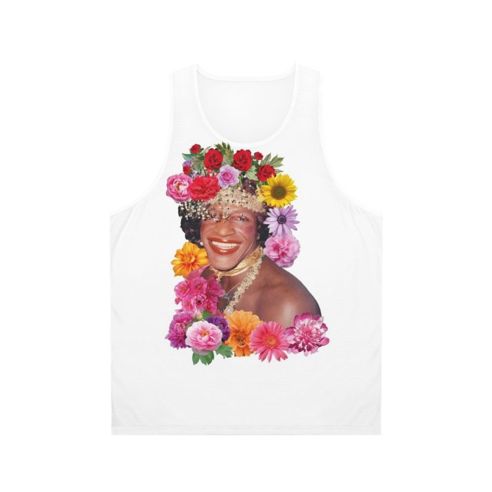 Unisex Marsha P Johnson Flower Power Tank Top
