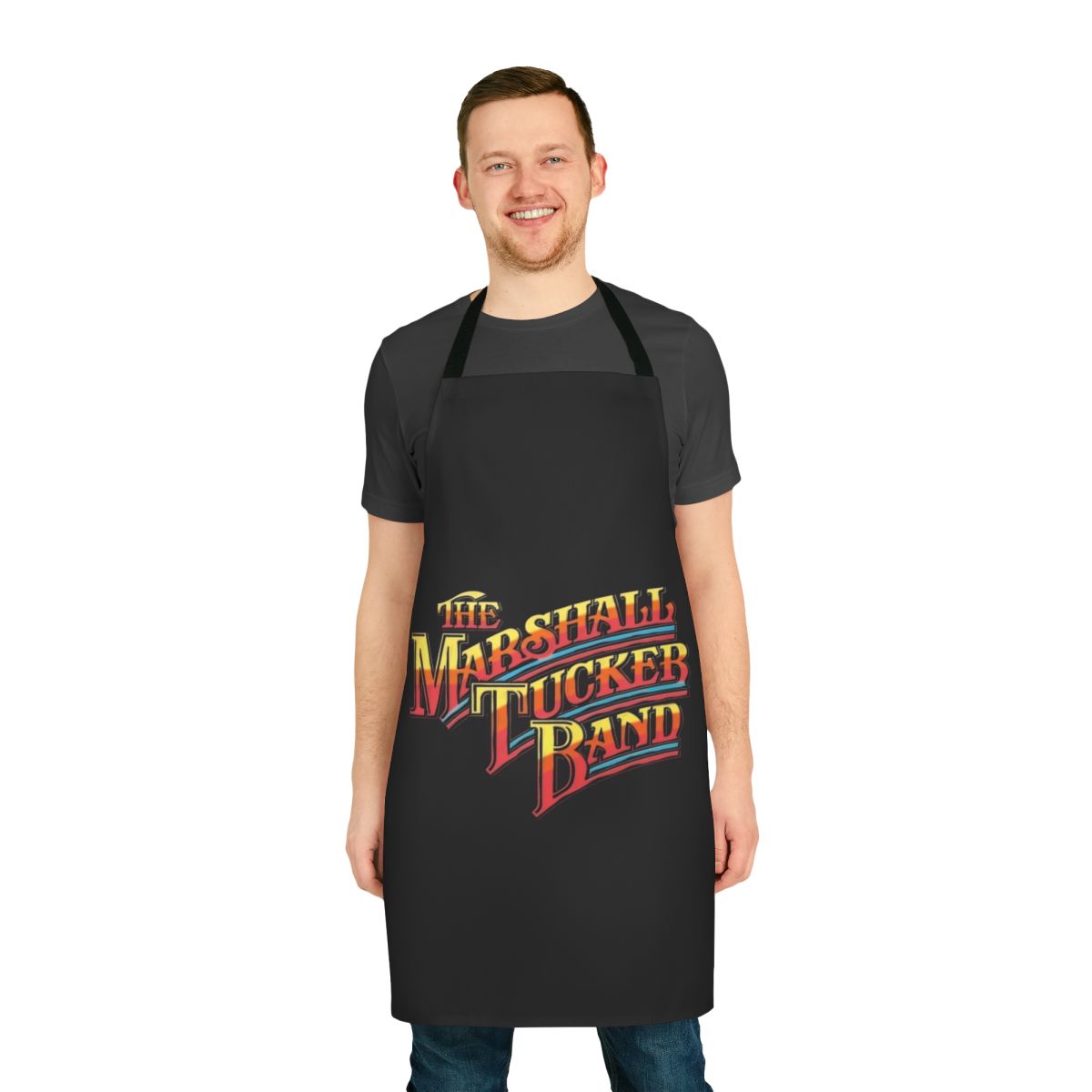 Marshall Tucker Inspired Rock Music Logo Printed Apron