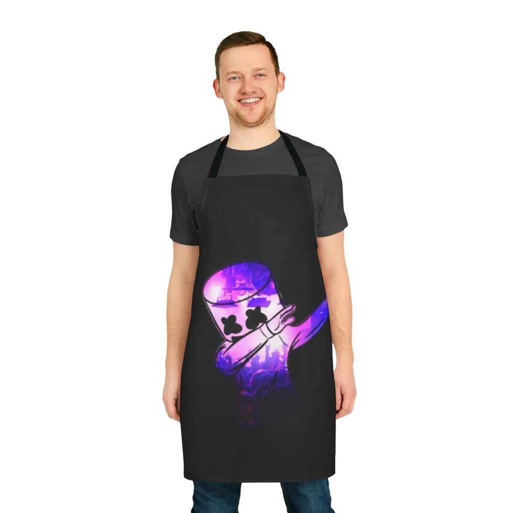 Marshmello-Inspired DJ Apron for Electronic Music Festivals and Raves