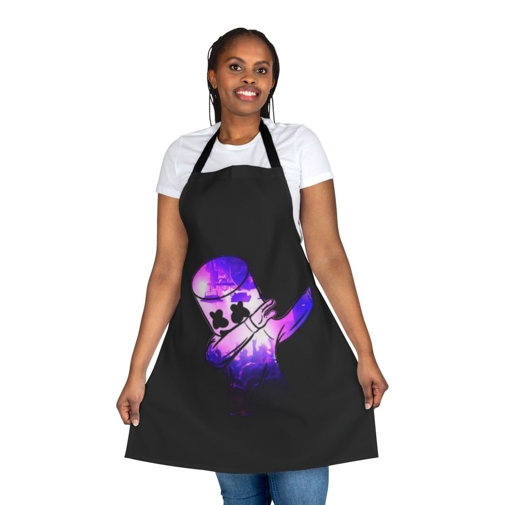 Marshmello-Inspired DJ Apron for Electronic Music Festivals and Raves