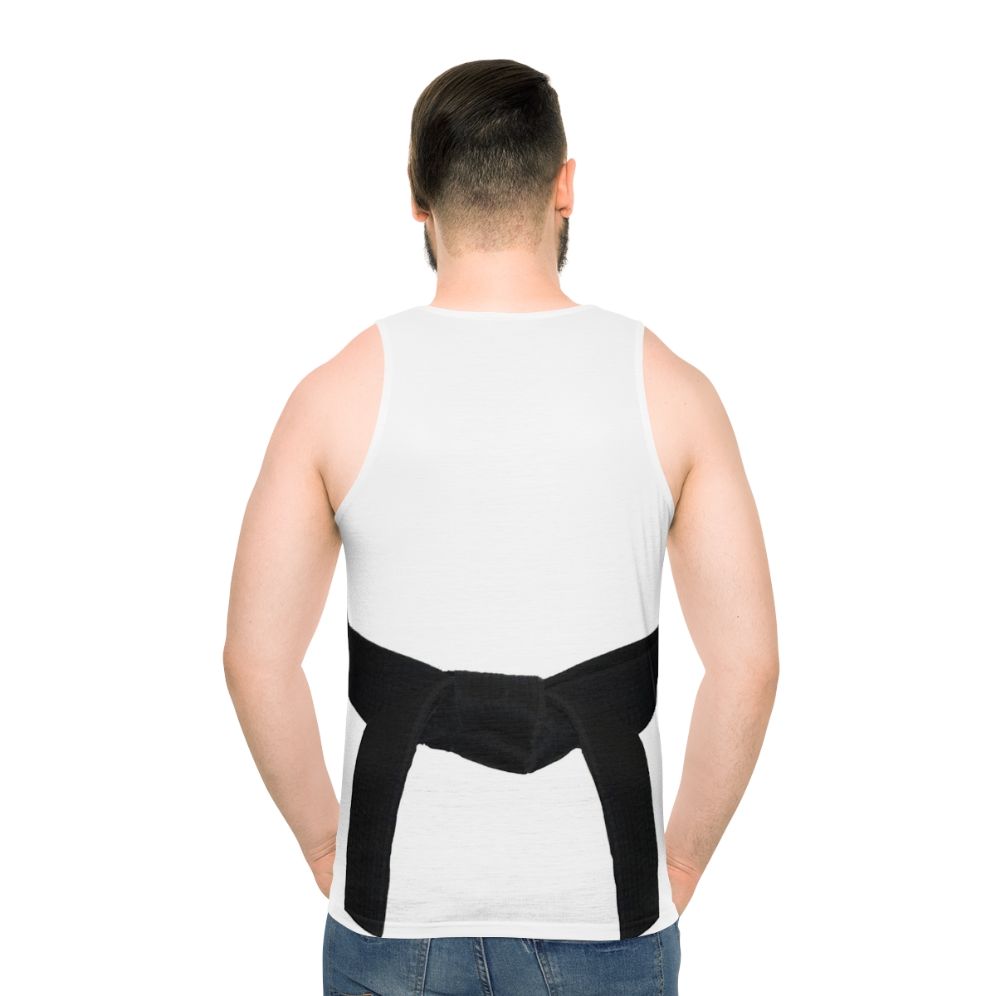 Martial arts black belt unisex tank top