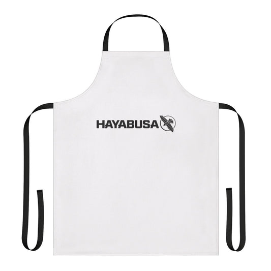 Martial arts inspired cooking apron with Hayabusa-style design