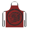 Sandokan-themed apron featuring the Mompracem flag design, perfect for martial arts enthusiasts