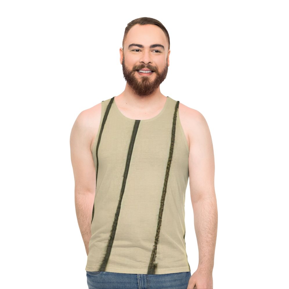 Martin Barre Unisex Tank Top featuring guitar virtuoso and impressionist art