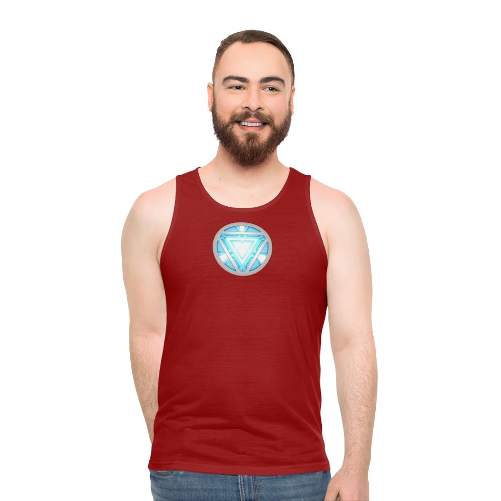 Marvel Iron Man Arc Reactor Unisex Tank Top