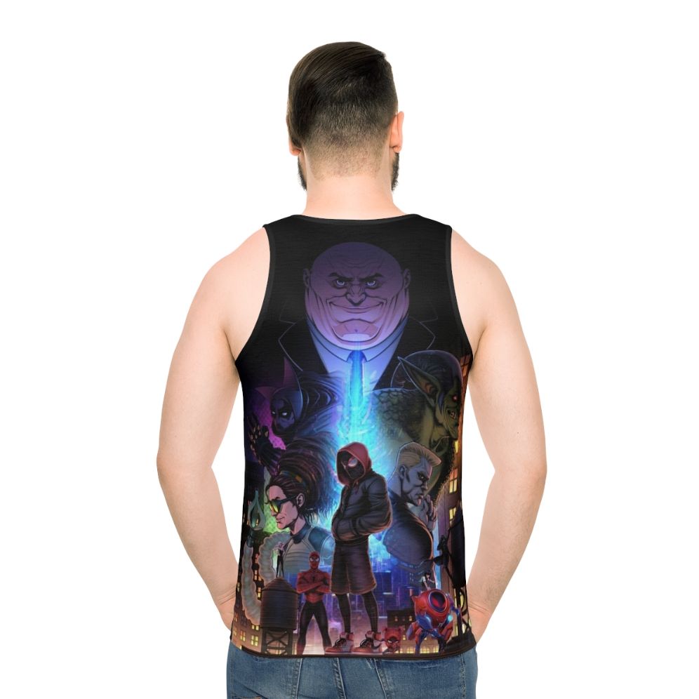 Marvel Spider-Man Into The Spider-Verse Unisex Tank Top