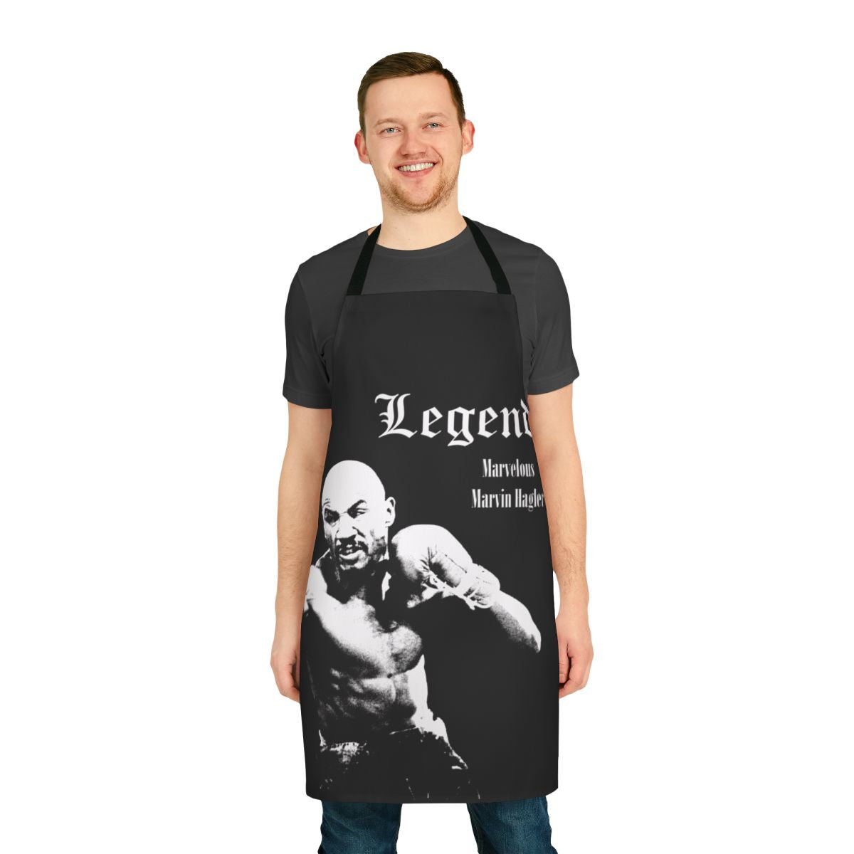 Marvelous Marvin Hagler Boxer Apron