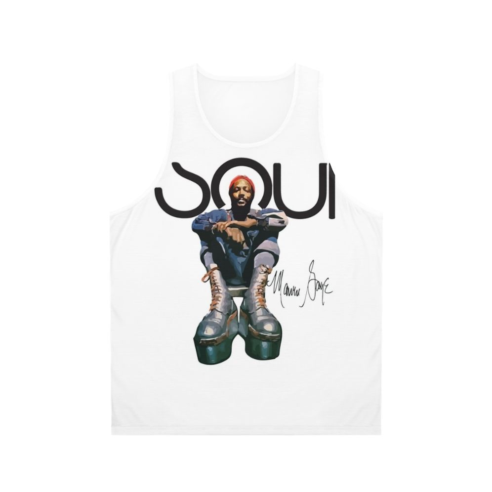 Marvin Gaye Soul Music Unisex Tank Top
