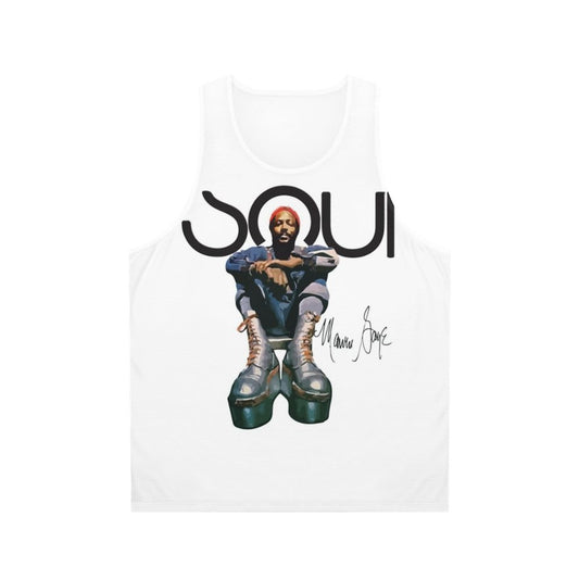 Marvin Gaye Soul Music Unisex Tank Top