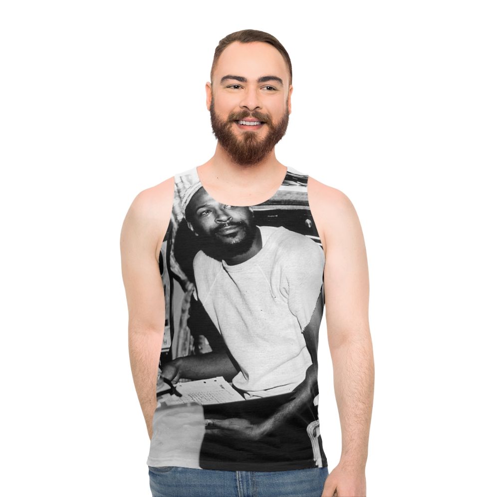 Marvin Gaye Unisex Soul Music R&B Tank Top