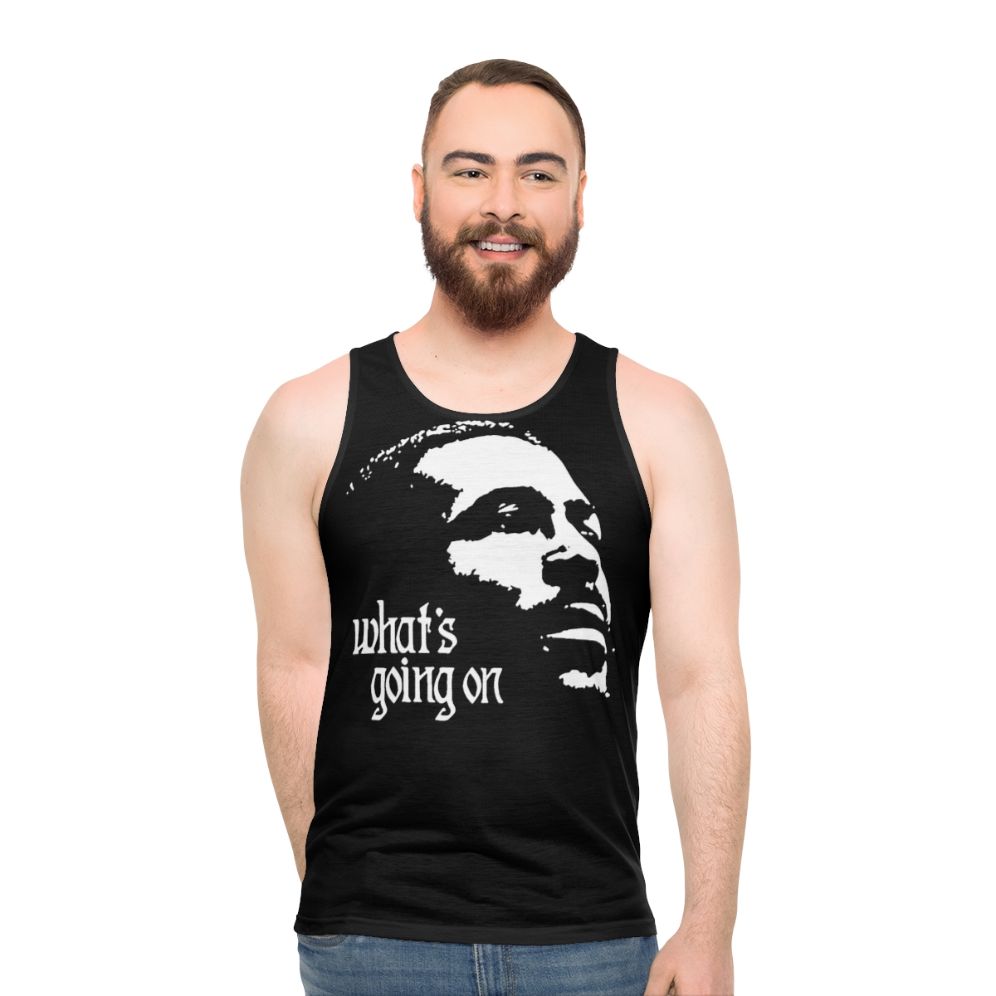 Marvin Gaye "What's Going On" Unisex Soul Music Tank Top