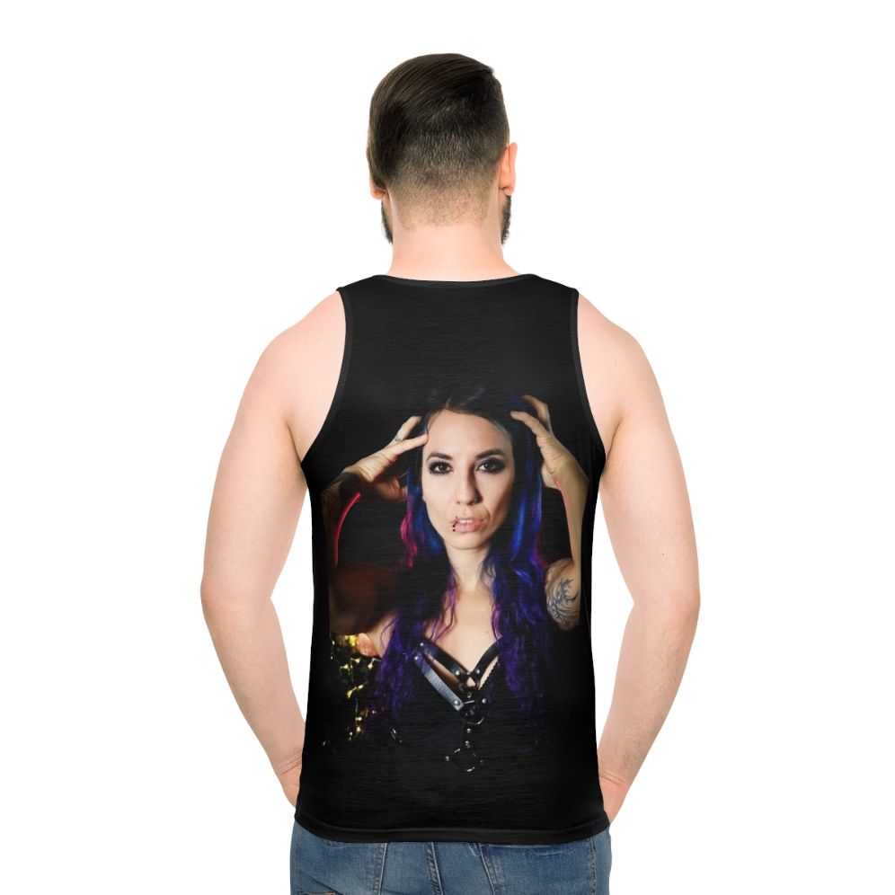 Mary Crane Singer of Infinitas Unisex Metal Tank Top