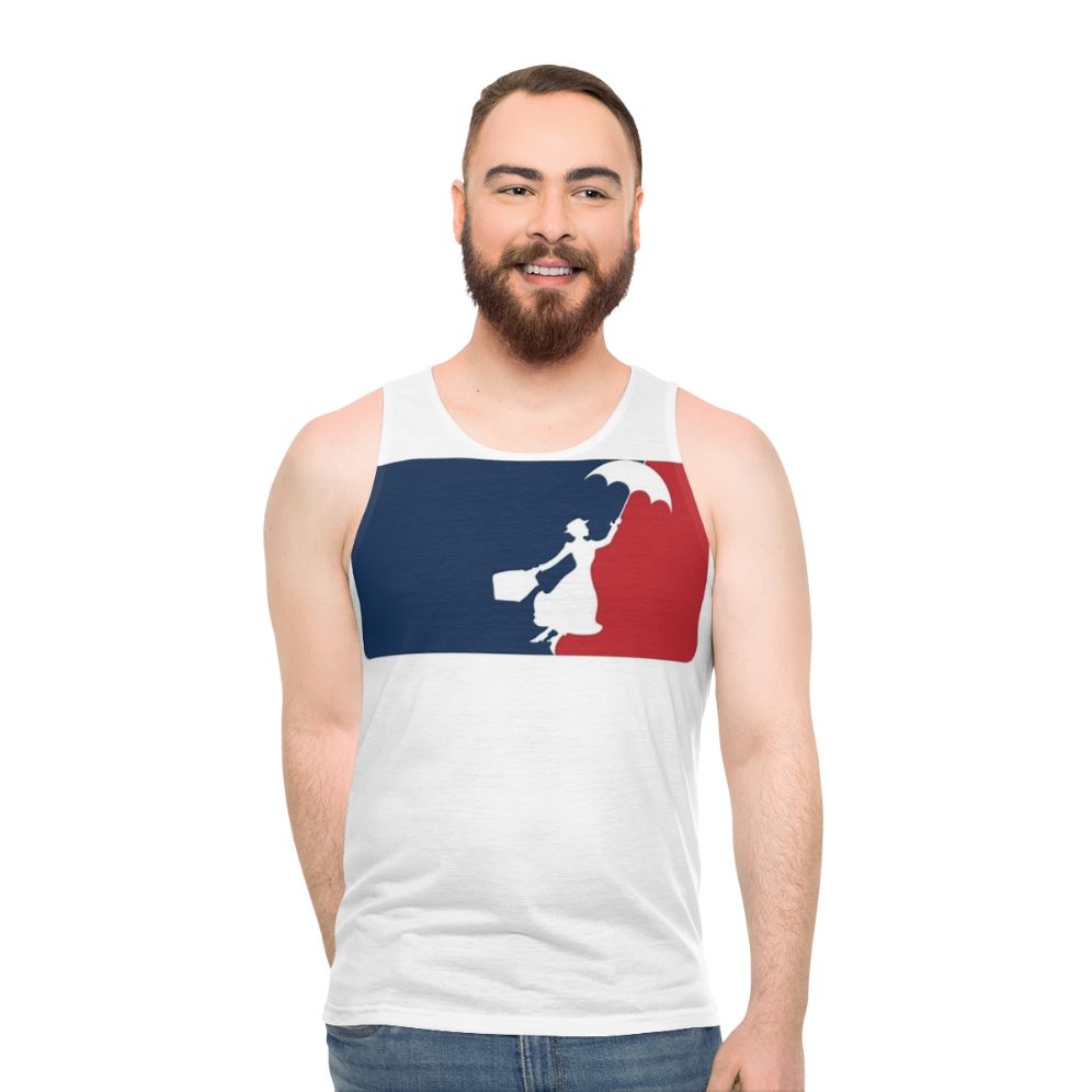 Mary Poppins Unisex Tank Top with Magical Nanny Design
