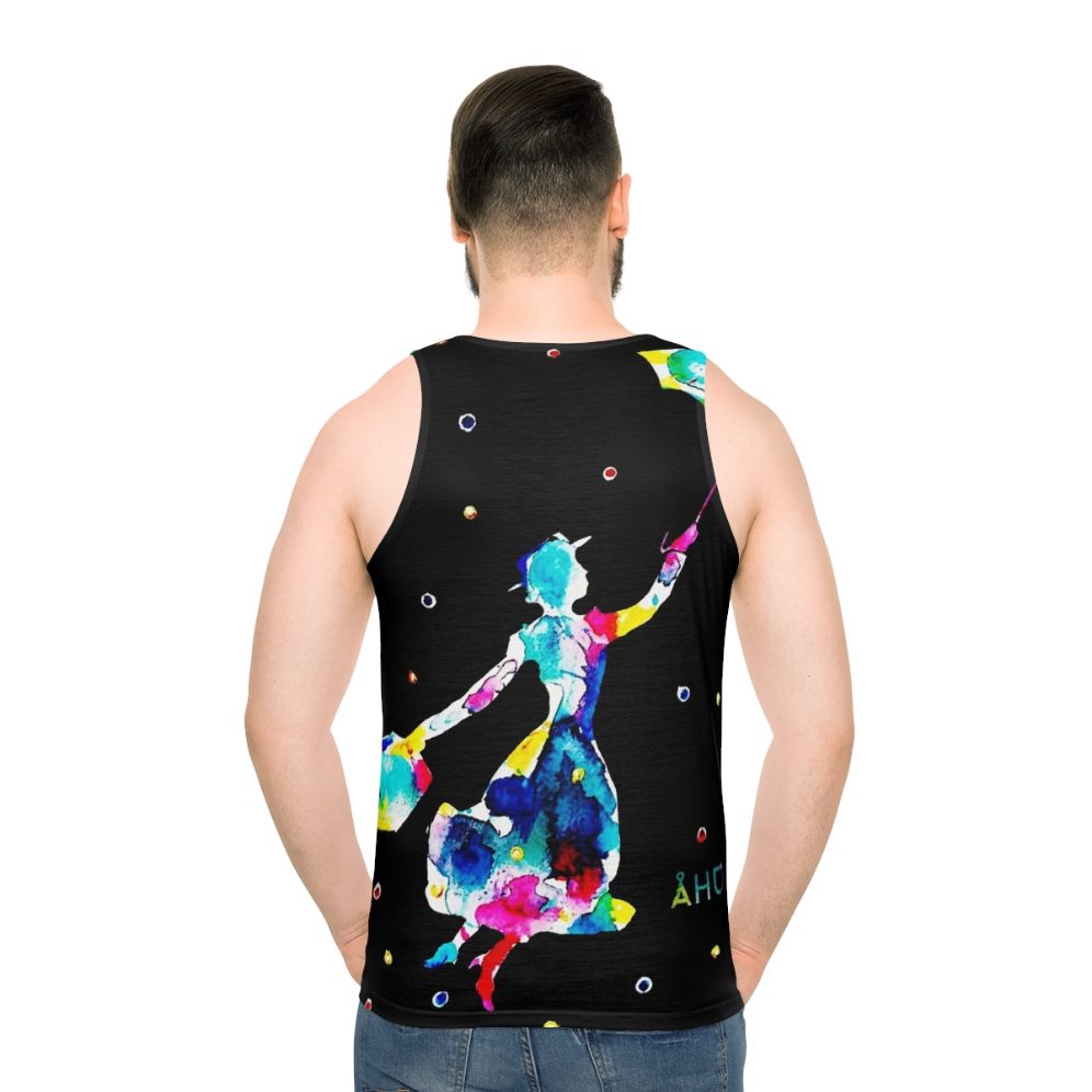 Mary Poppins Unisex Watercolor Tank Top