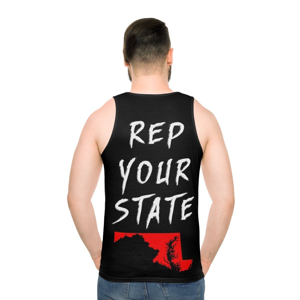 Unisex Maryland state pride tank top