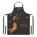 Masayoshi Takanaka's 1980 "Finger Dancin" fusion jazz funk vinyl record album cover design printed on a high-quality apron.