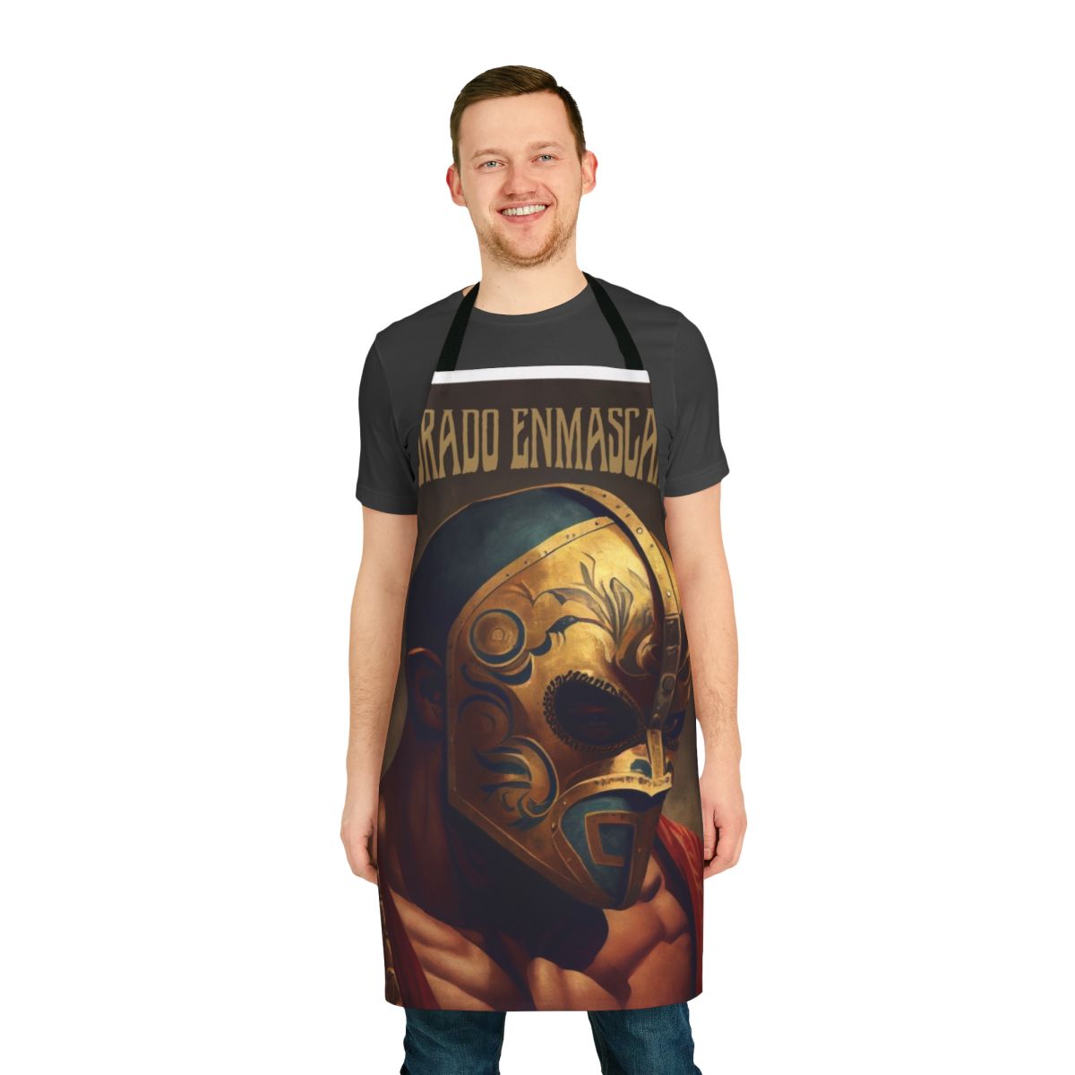 Masked wrestling dorado-style apron for fight fans