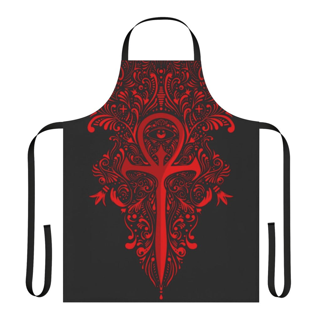 Masquerade-Inspired Gothic Apron for Vampire Enthusiasts