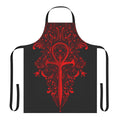 Masquerade-Inspired Gothic Apron for Vampire Enthusiasts