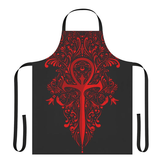 Masquerade-Inspired Gothic Apron for Vampire Enthusiasts