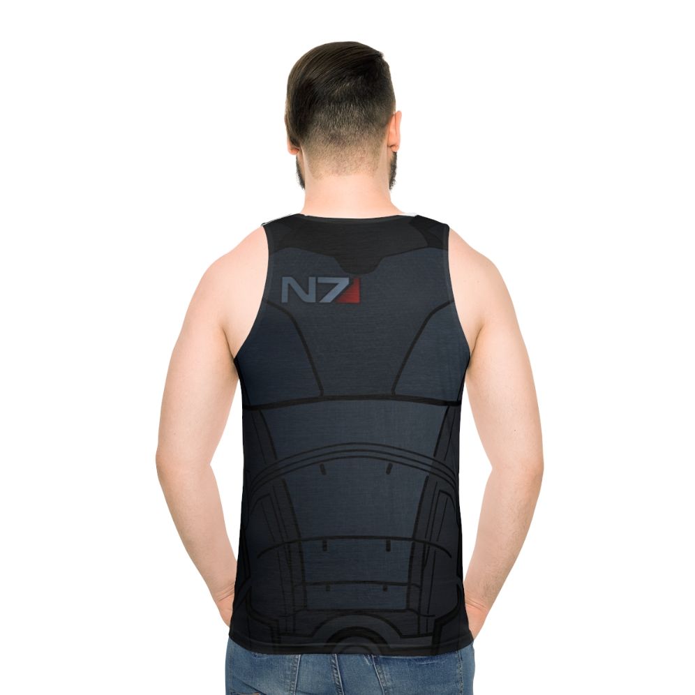 Mass Effect Commander Shepard Unisex Gaming Tank Top