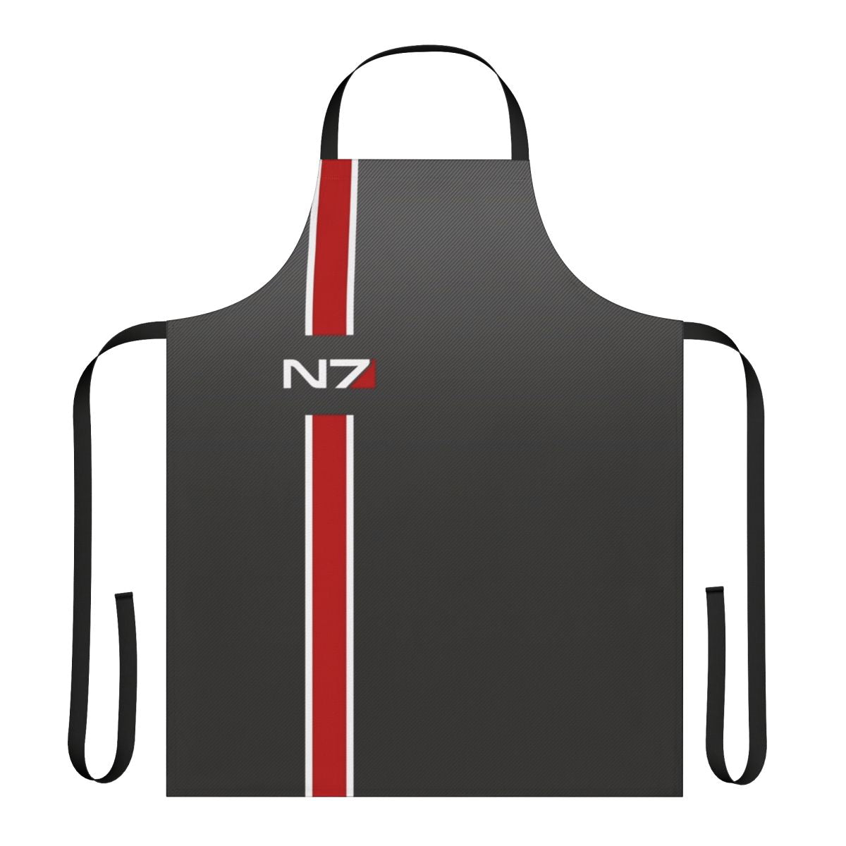 Mass Effect Inspired Gaming Apron with N7 and Character Designs