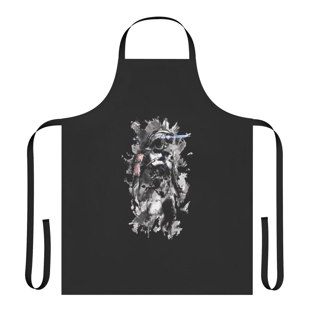 Mass Effect inspired apron featuring the character Legion from the popular video game series