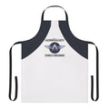 Mass Effect inspired Normandy crew member apron with spaceship design