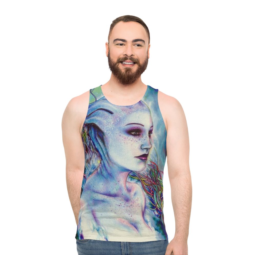 Mass Effect Liara Tsoni Unisex Tank Top