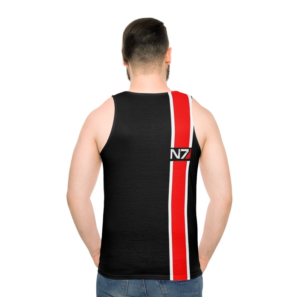 Mass Effect N7 Red Unisex Tank Top