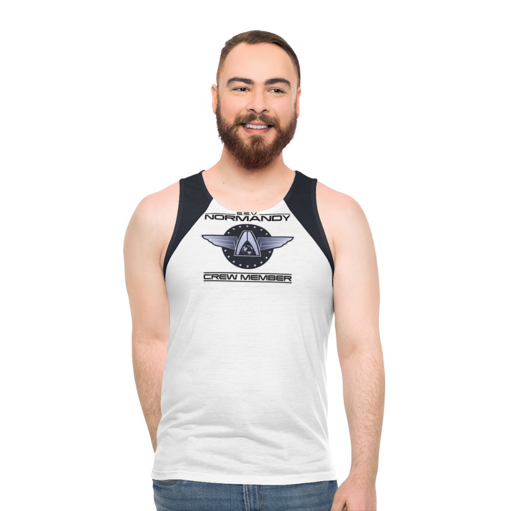 Mass Effect Normandy Crew Unisex Tank Top