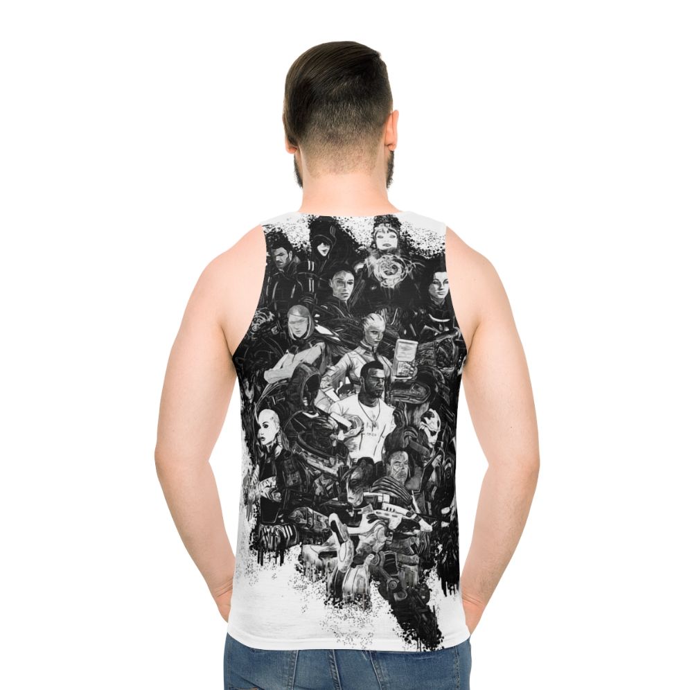 Mass Effect Sci-Fi Unisex Tank Top