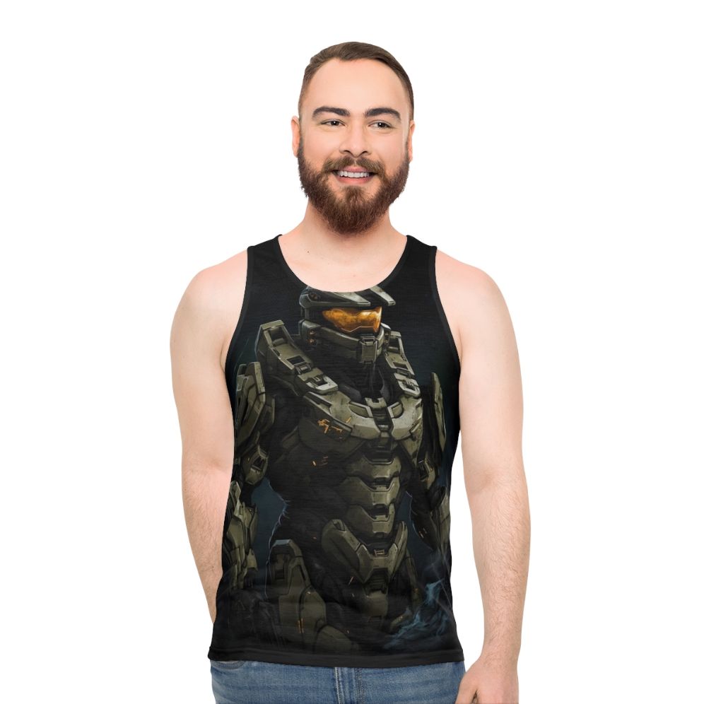 Master Chief Unisex Halo Gaming Tank Top