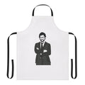 Stylish money heist-themed apron featuring the Professor character