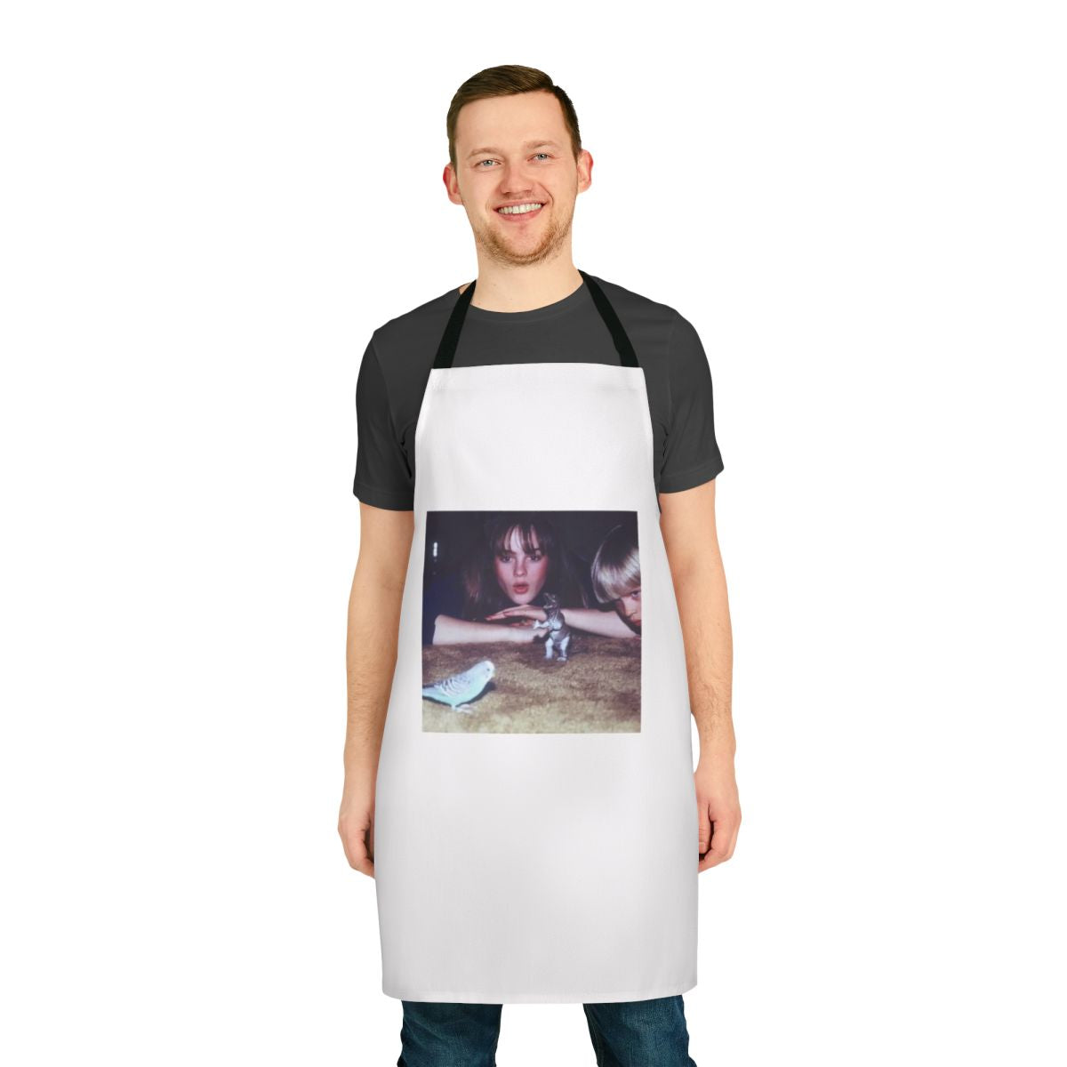 Stylish and high-quality apron featuring a masterpiece design, perfect for fans of indie band Big Thief.