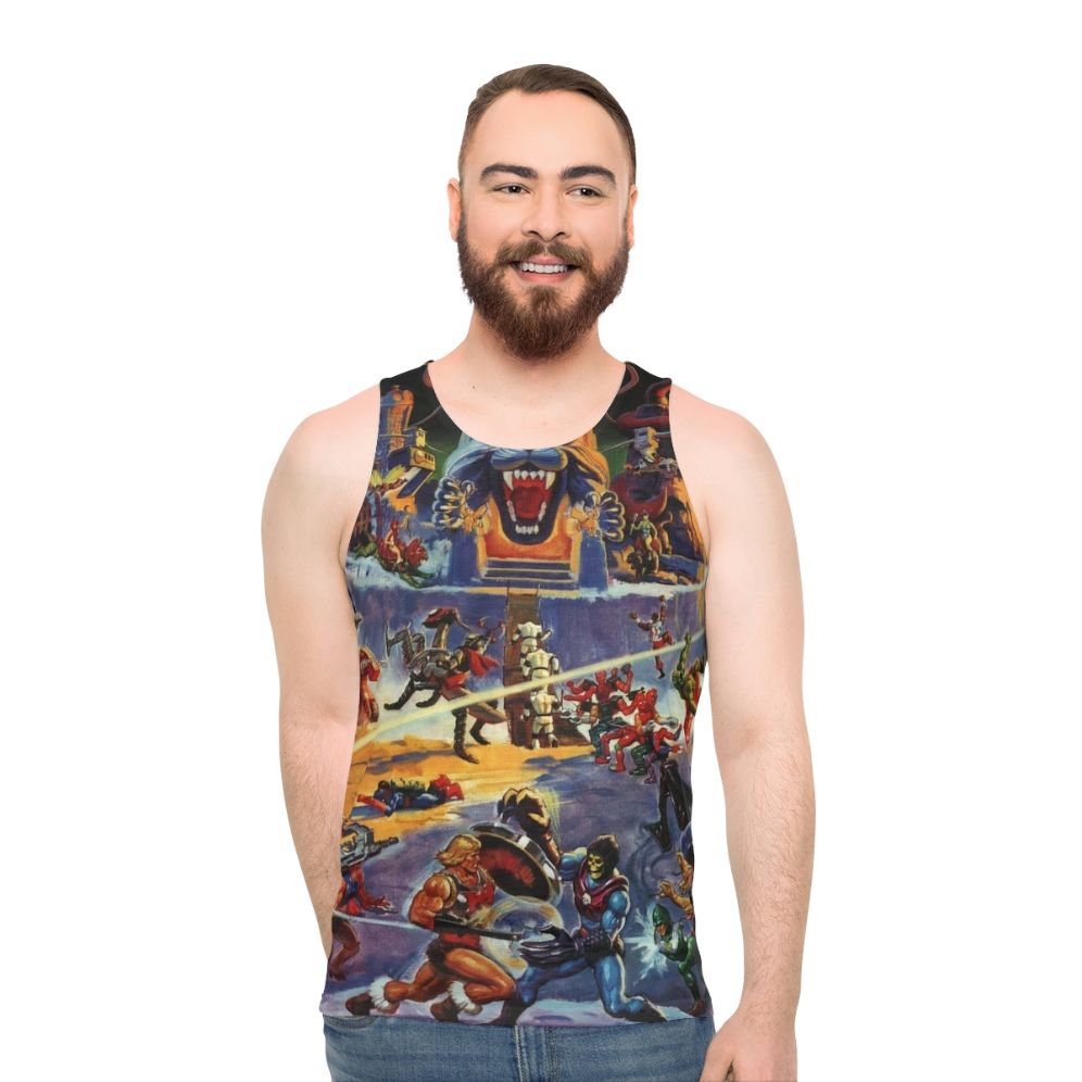 Masters of the Universe Unisex Retro Graphic Tank Top