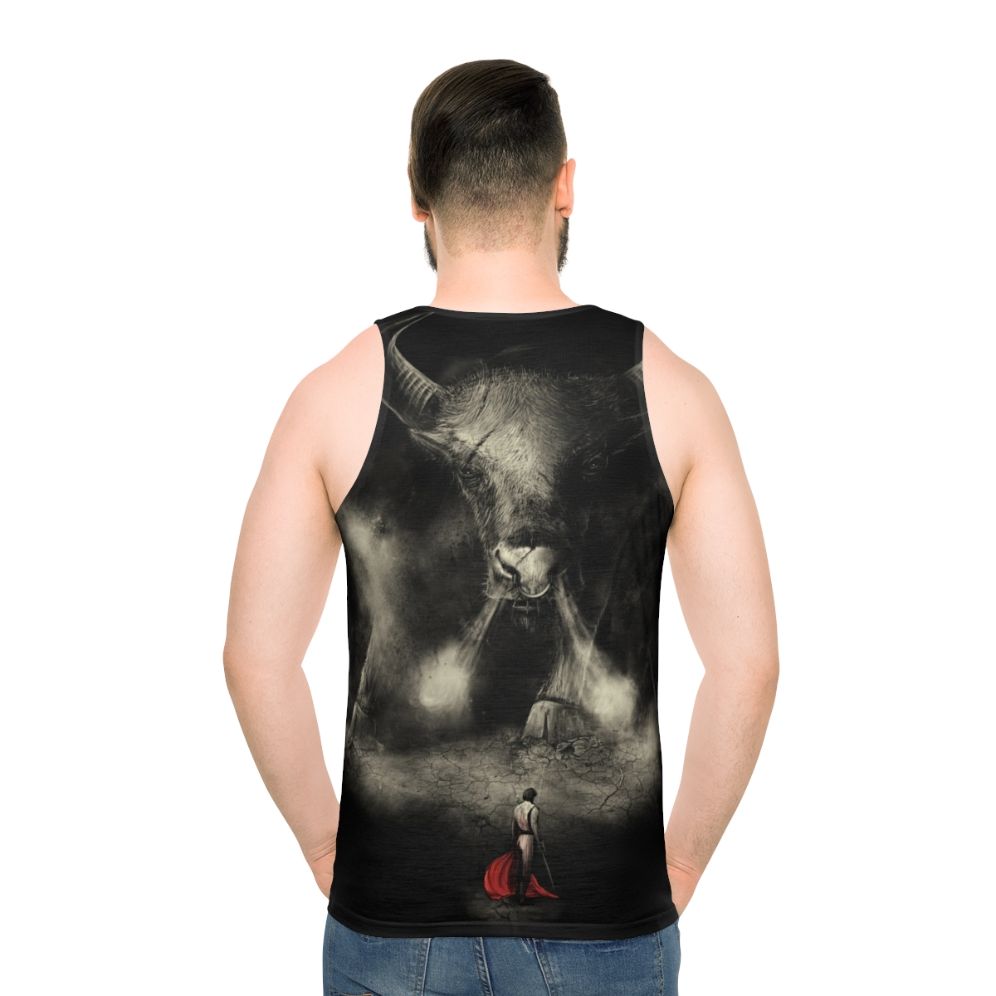Matador bull unisex tank top