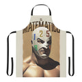 Mathematician-Inspired Poster Apron Featuring Fighting Culture Imagery