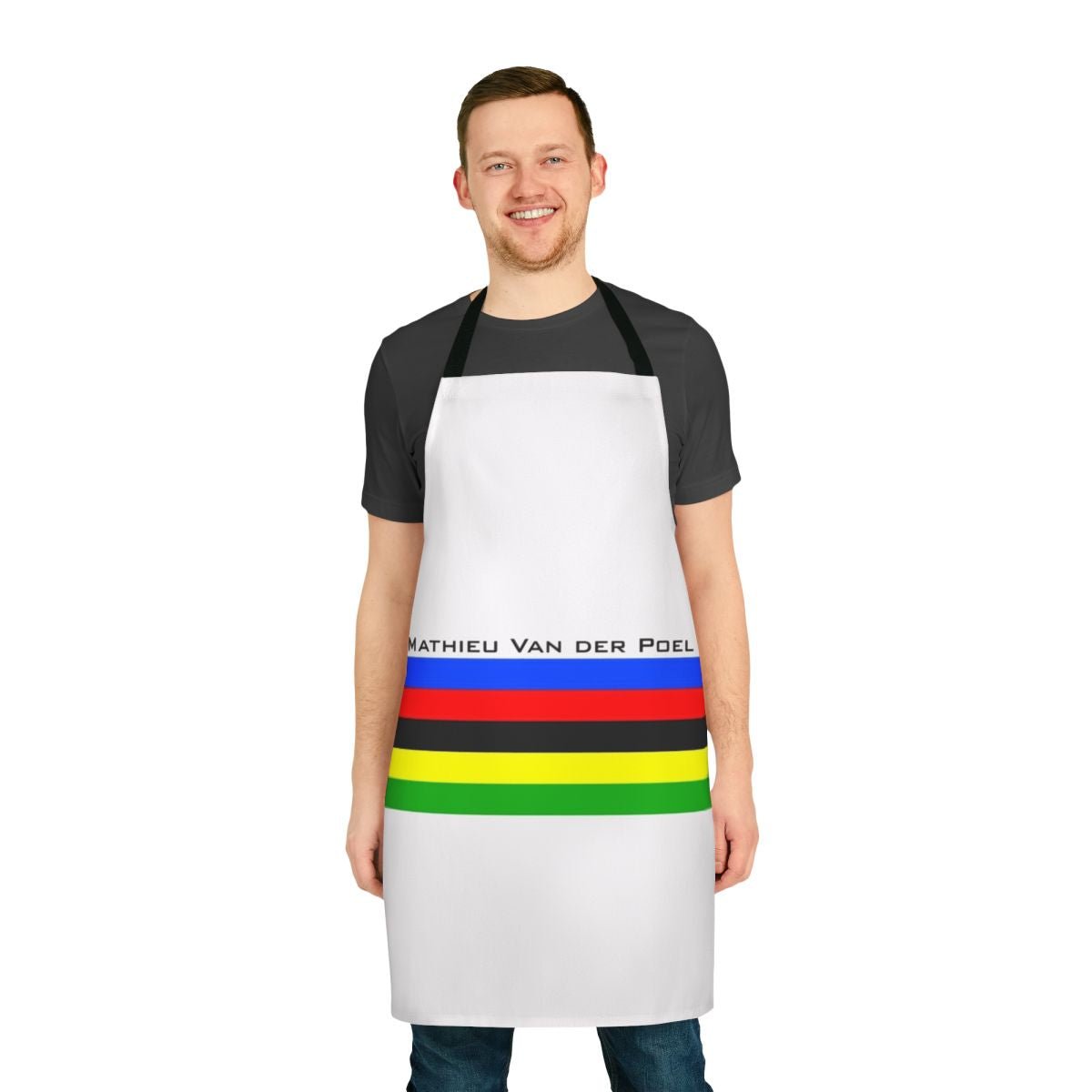 Mathieu Van Der Poel cycling apron for cycling enthusiasts