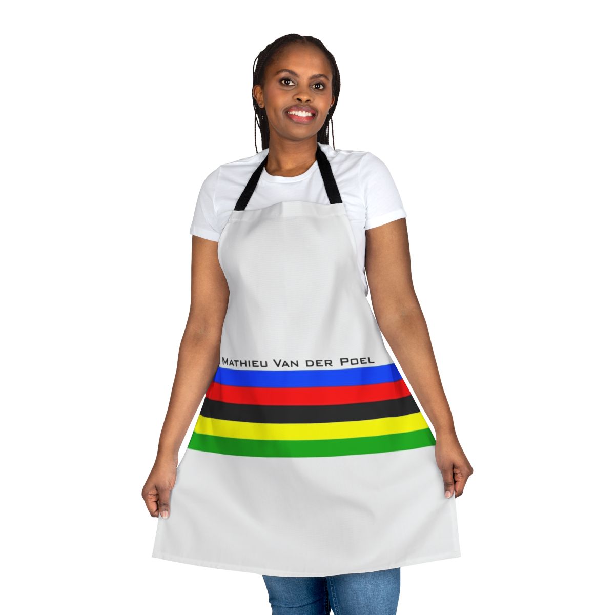 Mathieu Van Der Poel cycling apron for cycling enthusiasts